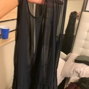 H&M Dresses - Sheer Navy maxi dress H&M Dresses - Sheer Navy maxi dress